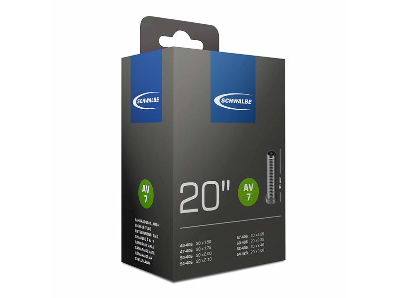 Schwalbe AV7 Inner Tube 20 x 1.50-2.50 click to zoom image