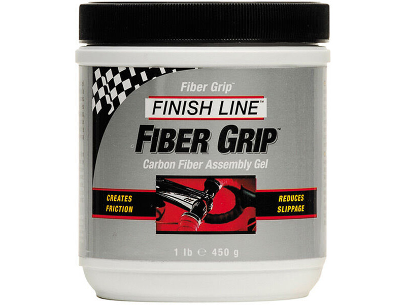 Finish Line Fiber Grip carbon fibre assembly gel 1lb/455ml tub click to zoom image