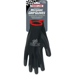 Finish Line Mechanic Grip Gloves (Large / XL) 