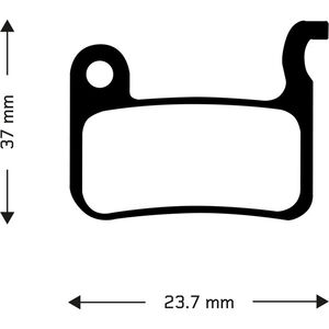 Aztec Sintered disc brake pads for Shimano M965 XTR / M966 callipers 