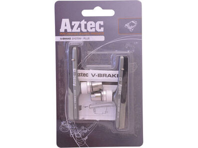 Aztec V-type cartridge system brake blocks Plus Grey / Charcoal