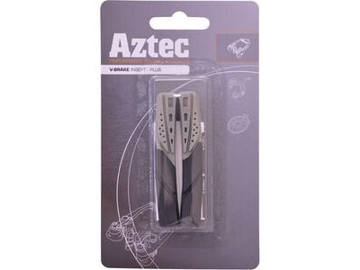 Aztec V-type insert brake blocks Plus Grey / Charcoal