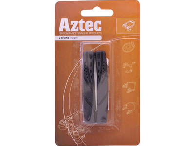 Aztec V-type insert brake blocks standard Charcoal