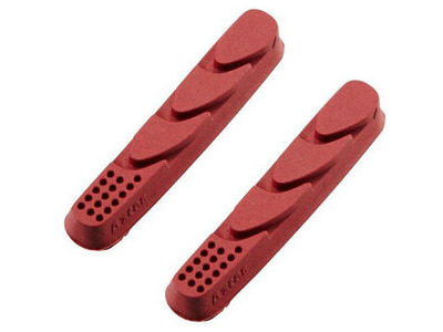 Aztec Campagnolo Road System Carbon Brake Blocks Red