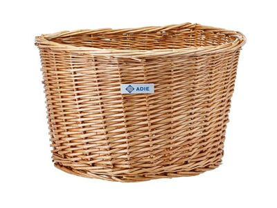 Adie 16" D-shape Wicker Basket