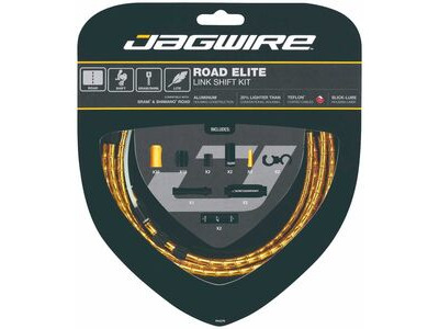 Jagwire Kit Road Elite Link Gear Gold