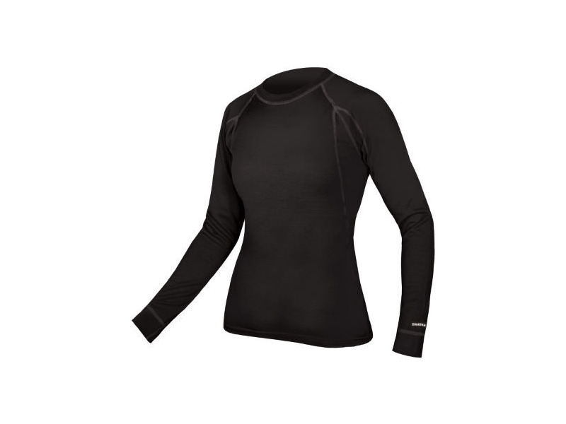 Endura BaaBaa Women's Long Sleeve Baselayer 100% Merino Wool click to zoom image