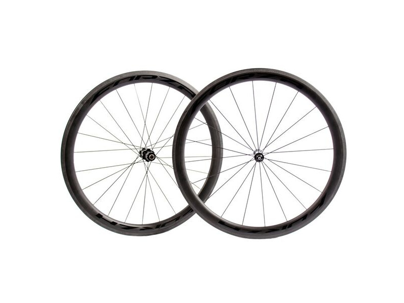 Forza OEM Cirrus Pro R45 Carbon Clincher Rim Brake Wheelset click to zoom image