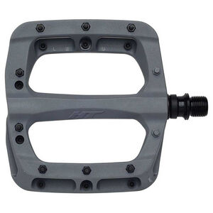HT Components PA-03A Glass Reinforced Nylon Platform, Cr-Mo axles, Replaceable pins Grey 