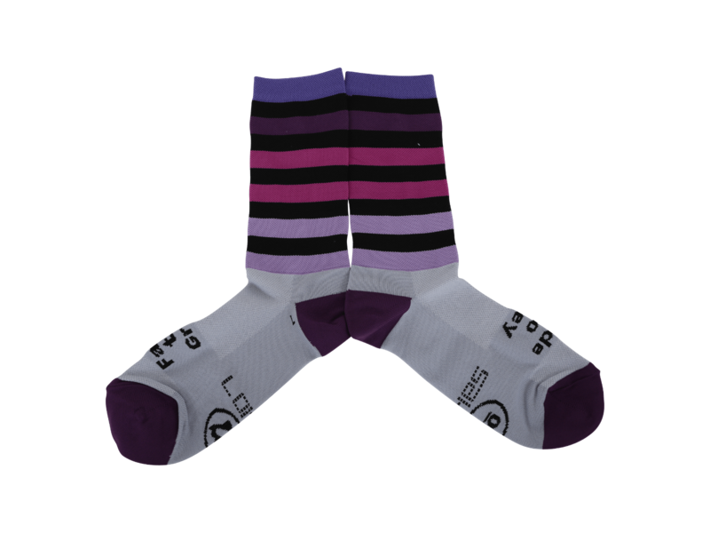 SaKO7 Fade To Grey Socks Purple click to zoom image