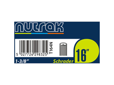 Nutrak 16x1 3/8" Schrader