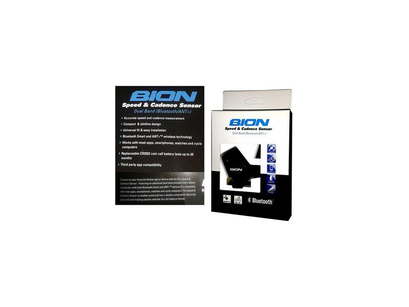 Bion CX-320 Dual Bluetooth ANT+ Speed & Cadence Sensor click to zoom image