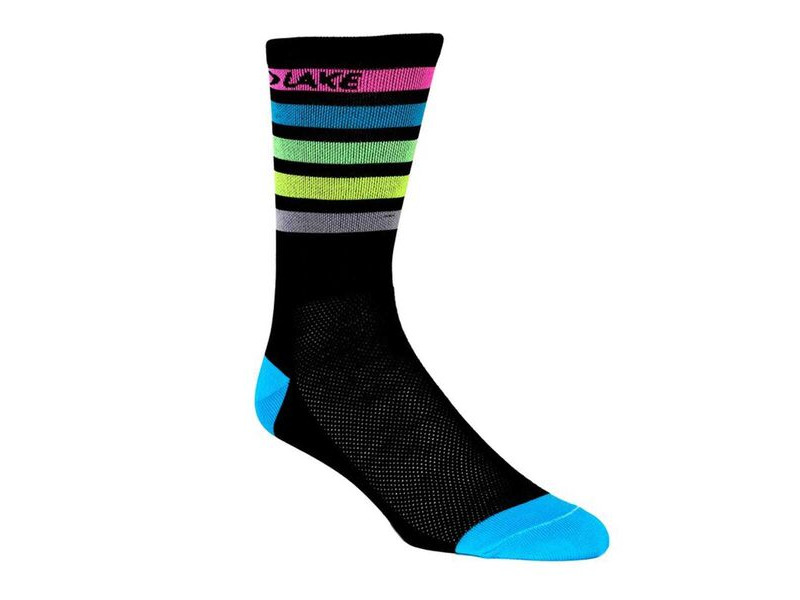 LAKE Cycling Socks 6" Cuff Stripe click to zoom image