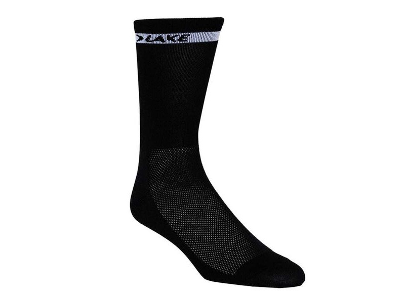 LAKE Cycling Socks 6" Cuff Black click to zoom image