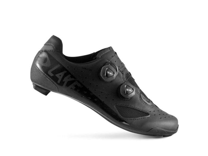 LAKE CX238 Carbon Road Shoe Black click to zoom image