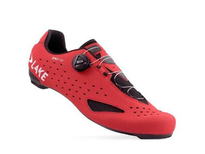 LAKE CX219 Road Shoe BOA Red