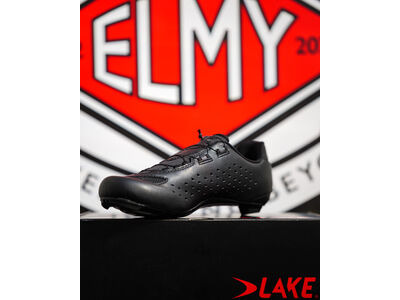 LAKE CX219 Road Shoe Wide BOA Black click to zoom image