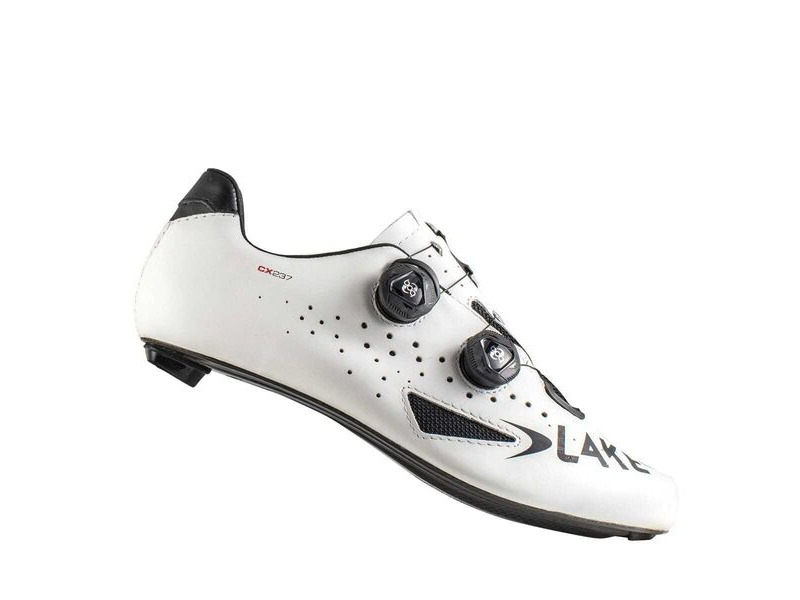 LAKE CX237 CF Carbon Road Shoe White click to zoom image