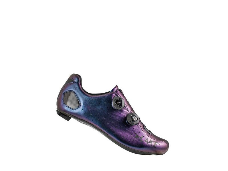 LAKE CX332 CFC Carbon Road Shoe Chameleon Blue click to zoom image