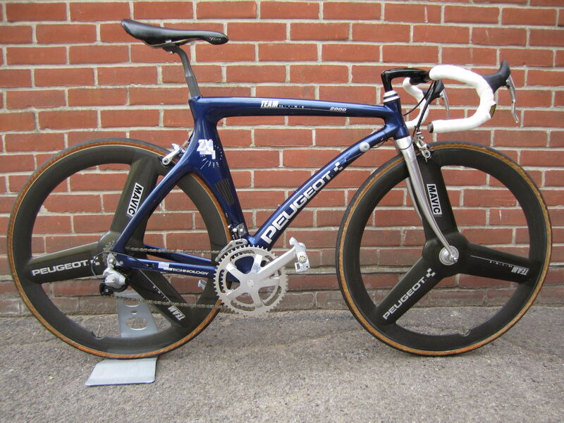 1993 Peugeot Cycles ZX1 Teamline 2000 Mavic Zap Electronic click to zoom image
