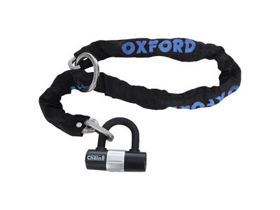 Oxford Chain8 Chain Lock & Mini Shackle 8mm x 1000mm