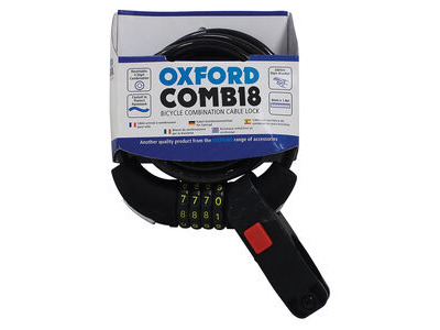Oxford Combi8 Ressetable Combi Lock 1.8m