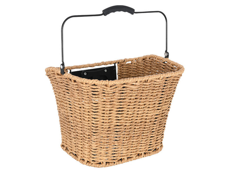 Oxford Magdalen Rattan Front QR Basket click to zoom image