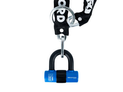 Oxford Chain8 Chain Lock & Mini Shackle 8mm x 1000mm