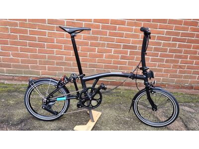 Brompton P-Line - Urban - Black/Titanium - 4sp