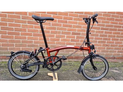 Brompton C-Line Urban - Flame Lacquer/Black -2sp