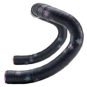 Supacaz Sticky Kush Galaxy Bar Tape Oil Slick + Oil Slick Plugs 