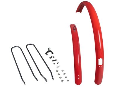 Trek Fender Verve+ Coral Red Front/Rear Set Coral Red 2021