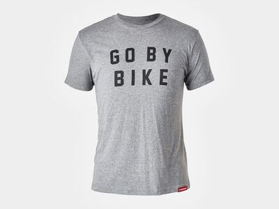 Trek Shirt Go By Bike Tee Grey