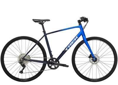 Trek Fx 3 Disc Alpine Blue To Deep Dark Blue Fade 2023