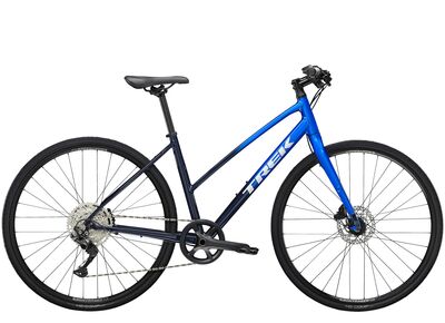 Trek Fx 3 Disc Stagger Alpine Blue To Deep Dark Blue Fade 2023