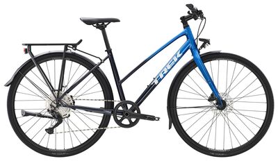 Trek Fx 3 Disc Eq Stagger Alpine Blue To Deep Dark Blue Fade 2023