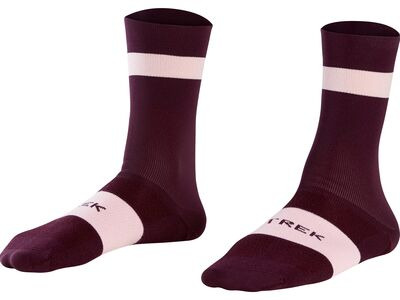 Trek Sock Race Crew Mulberry