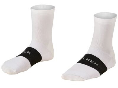 Trek Sock Race Quarter White