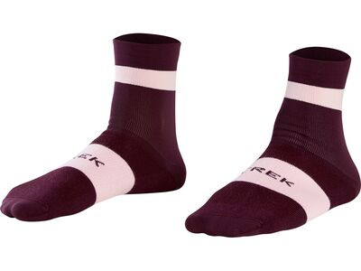 Trek Sock Race Quarter Mulberry