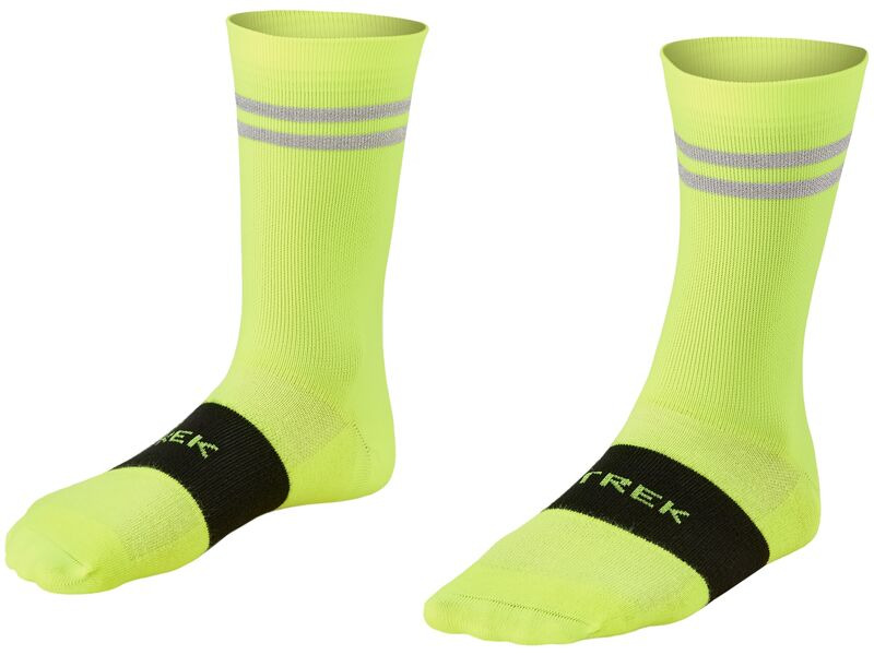 Trek Sock Race Reflective Crew Radioactive Yellow click to zoom image