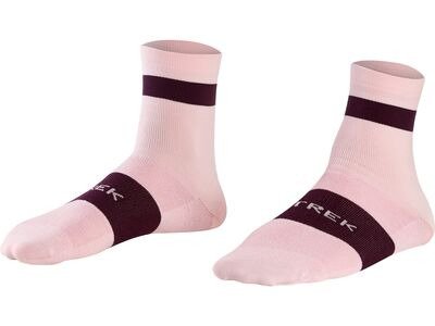 Trek Sock Race Quarter Blush