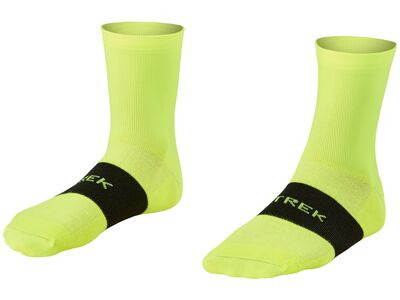 Trek Sock Race Quarter Radioactive Yellow