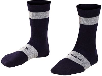 Trek Sock Race Merino Wool Crew Deep Dark Blue 2023