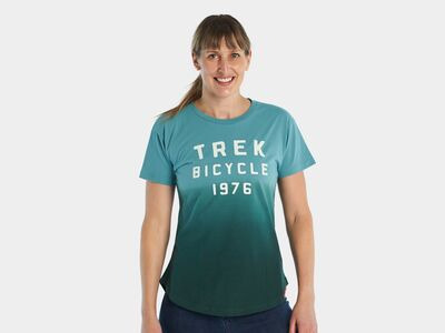 Trek Shirt Fade Tee Women Emerald