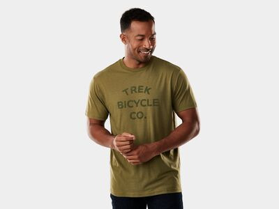 Trek Bicycle Tonal Tee Olive