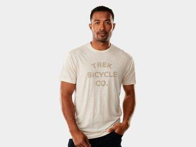 Trek Bicycle Tonal Tee Cream