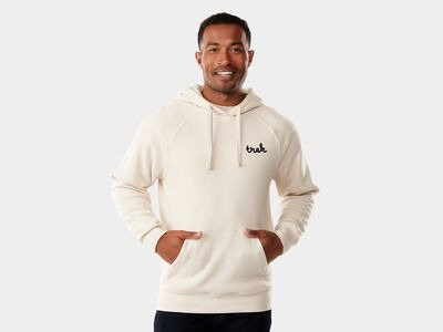 Trek Chain Stitch Hoodie Cream