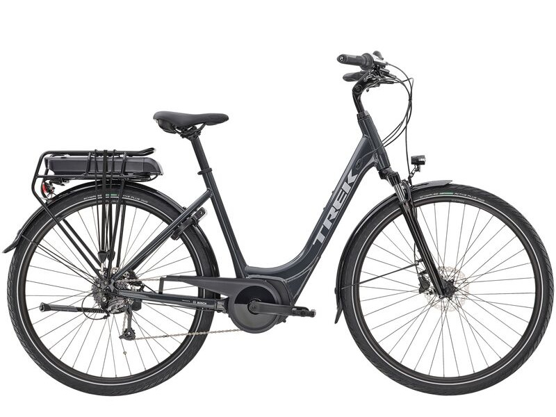 Trek Verve+ 1 Lowstep Solid Charcoal 300Wh click to zoom image