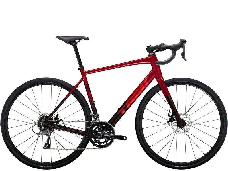 Trek Domane AL 2 Gen 4 Crimson to Dark Carmine Fade click to zoom image