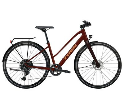 Trek FX Sport AL Equipped Midstep Cobra Blood / Sedona Red Splatt e r 